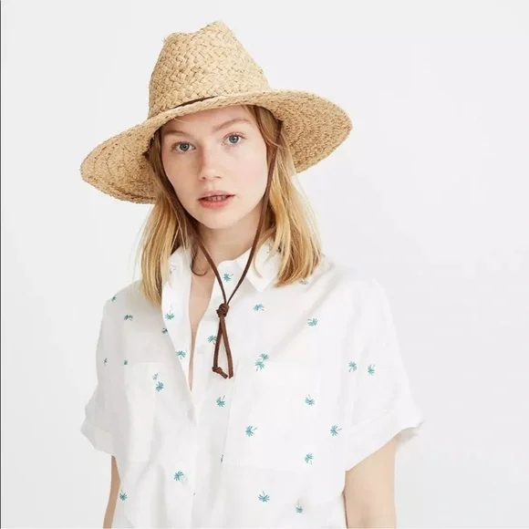 Madewell | Accessories | Madewell Straw Hat In Natural Tan  display picture 3